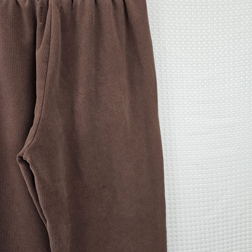 Madewell Sweats Sweatpants Brown Straight Leg Pants Comfy Small Lounge - Picture 8 of 11